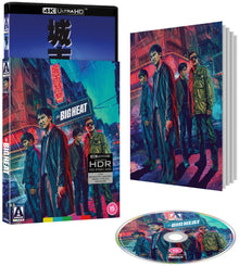 The Big Heat (1988) UK 4K slipcover and booklet