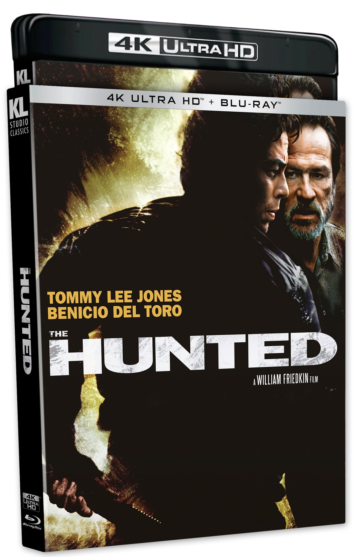 Front cover of The Hunted [4K Ultra HD + Blu-ray]