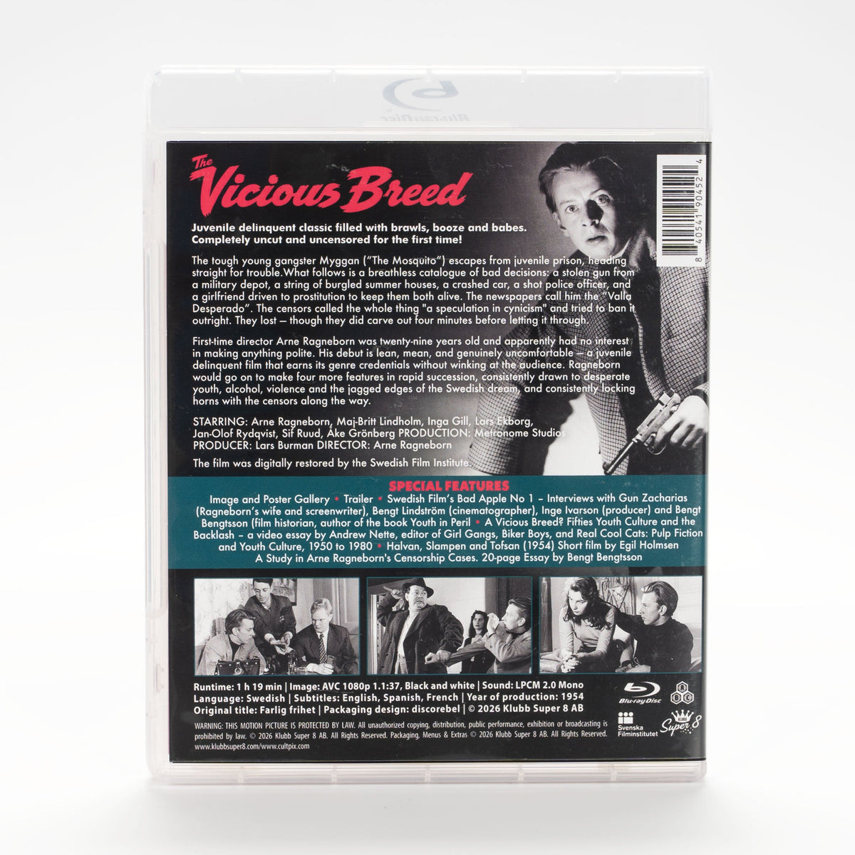 The Vicious Breed - underlying case back artwork